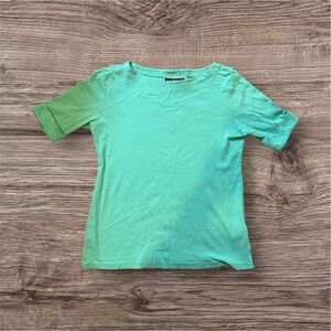 Karen Scott Green Women's Top